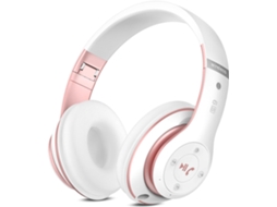 Fones De Ouvido Bluetooth Supra Auriculares Com Microfone Hd, Rádio Fm E Entrada Tf Para Pc. Brilvibera