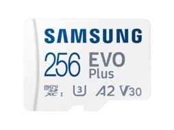 Cartão de Memória MicroSD SAMSUNG 256GB EvoPlus