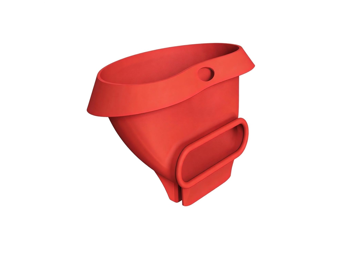 Funil De Silicone Anti Respingos Para Batedeira Pedestal