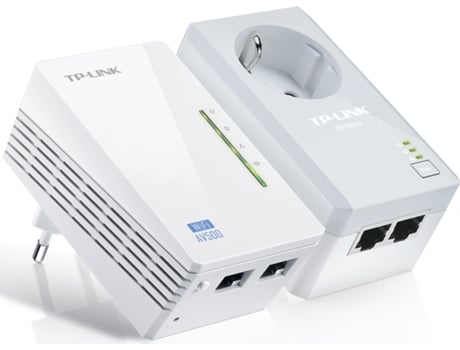 POWERLINE TP-LINK AV500 WIFI N300 PASSTHROUGH TL-WPA4226KIT — 2 uni. | 500 Mbps