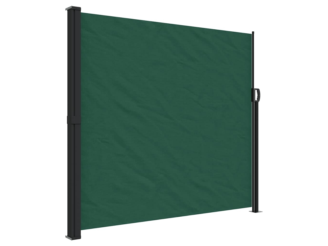 Maison Exclusive - Toldo Lateral Retrátil 180x600 Cm Verde-escuro