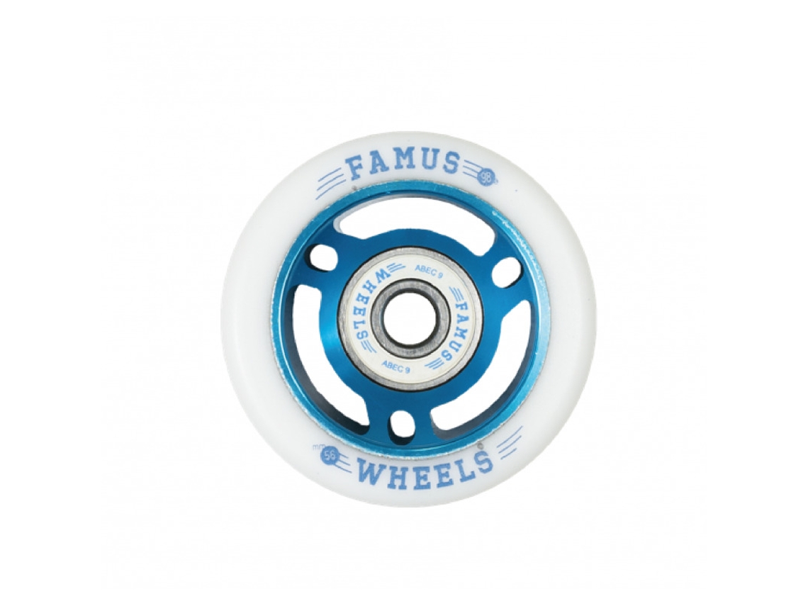 Conjunto de 8 Rodas de Rolos FAMUS WHEELS 98A
