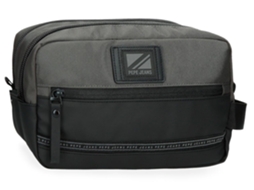PEPE JEANS Nécessaire de Viagem Poliéster Stratford Cinzento