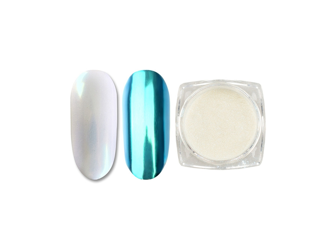 Pó Rebe-Pigment para Decoração de Unhas, Pó Camaleão, Pó Glitter Espelhado E6