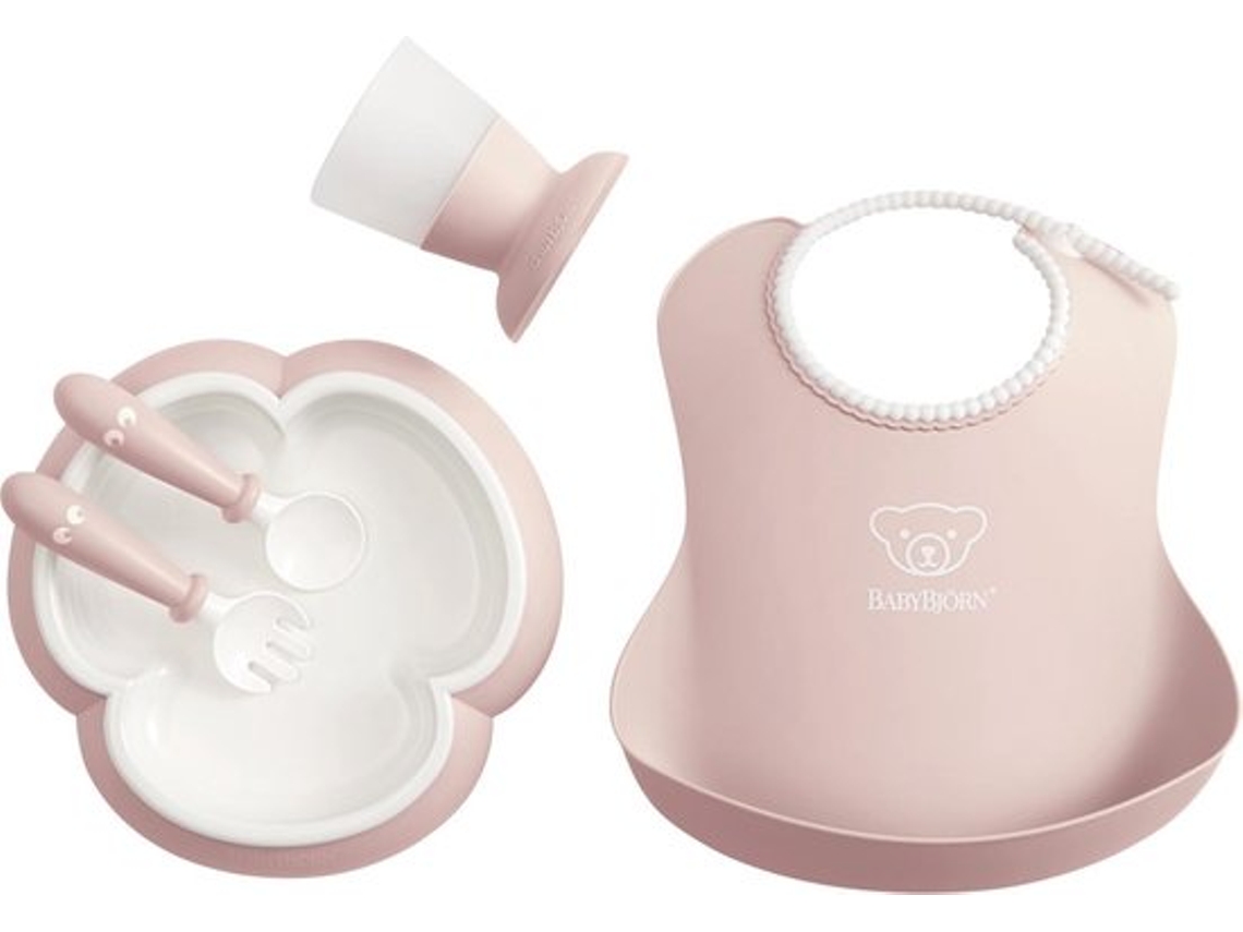 Conjunto de Jantar para Bebê BABYBJÖRN Rosa Pastel