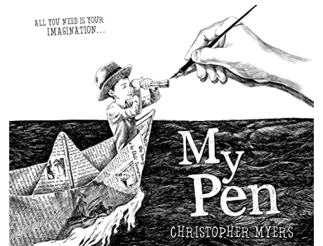 Livro My Pen De Christopher Myers (inglês - Capa Dura)