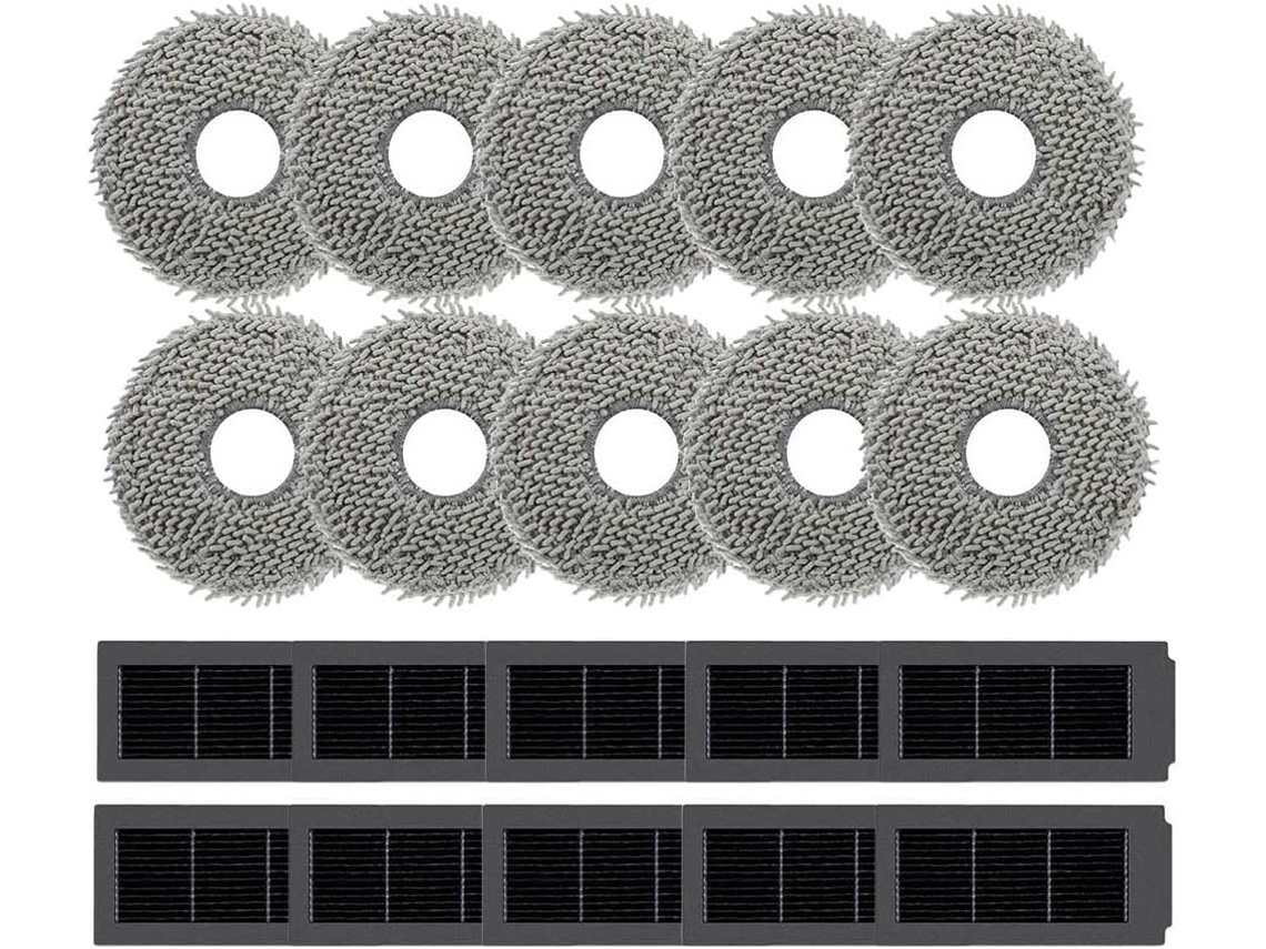 Filtro De Malha Grossa Para Coleta Pó Dos Aspiradores Ecovacs X5,