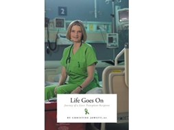 Livro Life Goes On Journey of a Liver Transplant Recipient de Christine Jowett (Inglês)
