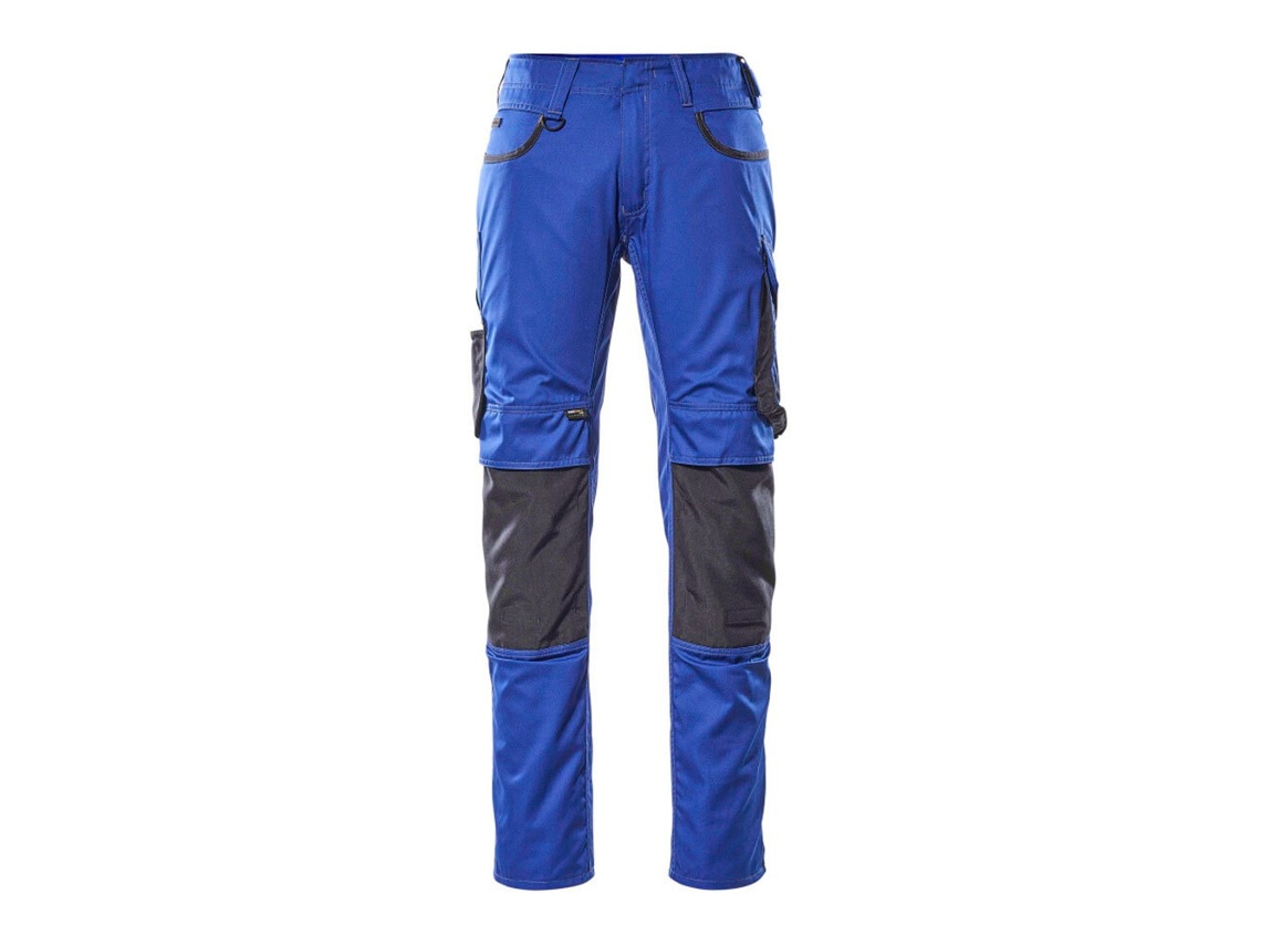 Calças Grandes Com Bolsos Para Joelheiras Unique 13079 Azul 44 / 32 MASCOT