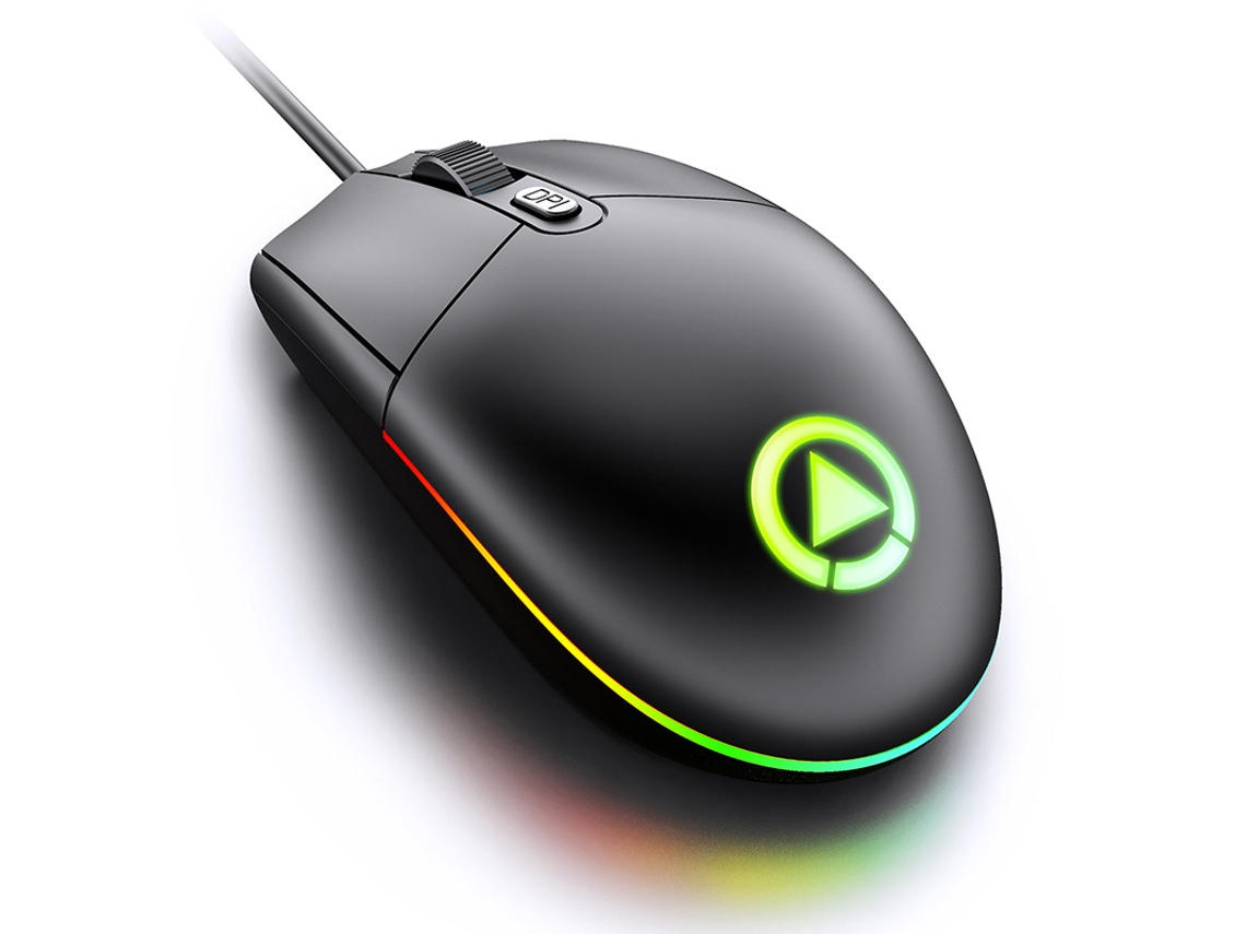 Rato Yizhood G3se Wired Gaming 7 Led Backlight Usb Óptico Computador Gamer Compatível Com Pc Laptop Computador Desktop Preto