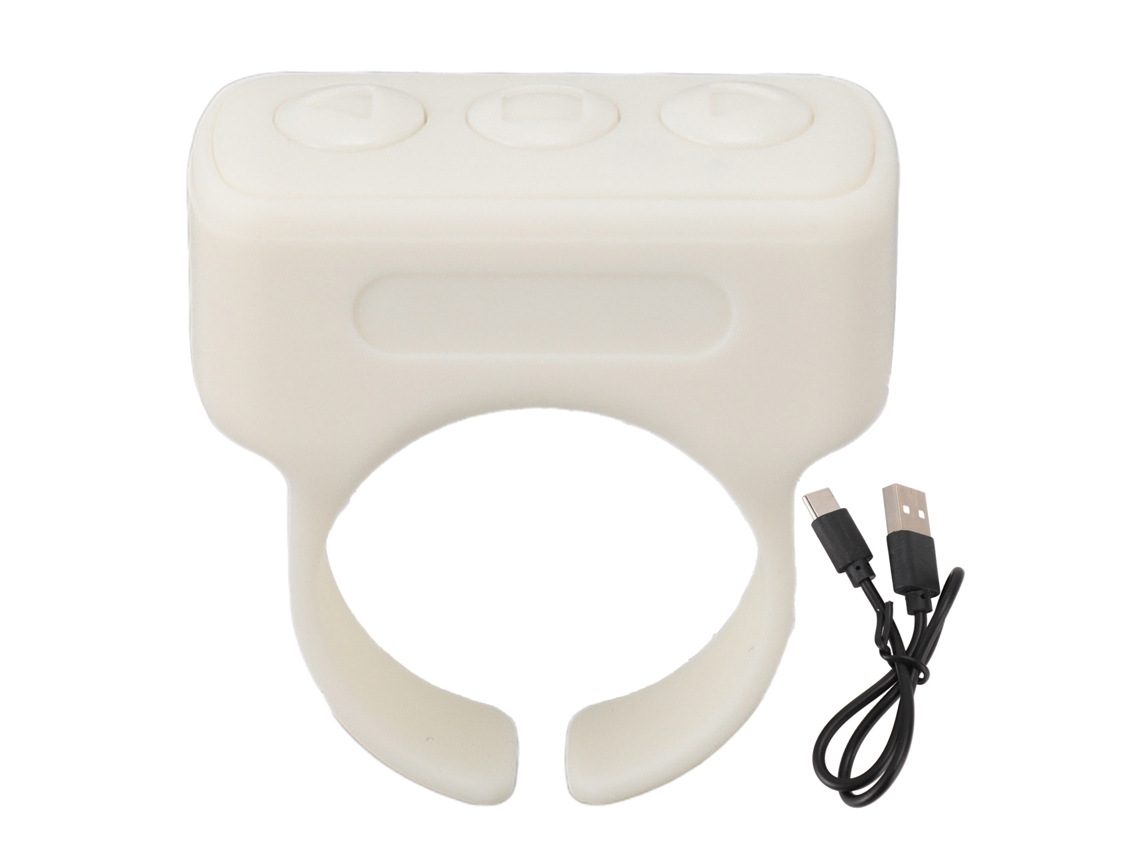 Controlador de Anel Bluetooth EOOCOO (selfie e Virar Página)