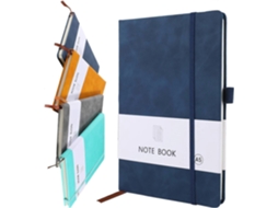 Cuaderno A5, bloc de notas para oficina, escuela, hogar, negocios, escritura y toma de notas, 200 páginas - Aquaforge
