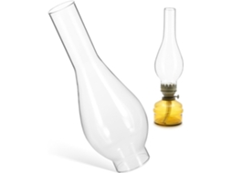 Vidro Transparente para Lamparina a Óleo Comprida, Resistente a Altas Temperaturas, Substituto para Chaminé. SFUSHOS