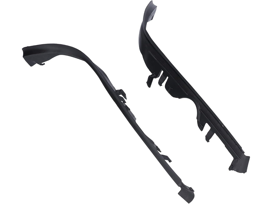 Difusor de Para choque Traseiro, Spoiler Inferior, Estilo Preto, 4 Peças, Lábio do Spoiler. SFUSHOS