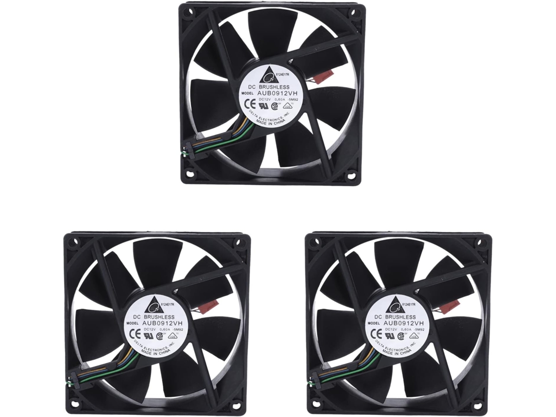 Ventoinhas de Resfriamento de Cpu para Computador, 12 Pinos, 90x90x25mm SFUSHOS