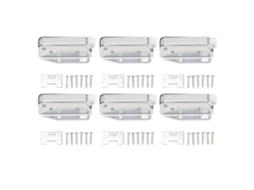 6pcs Pestilo de Porta com Mola Leve Push To Open para Porta de Armário