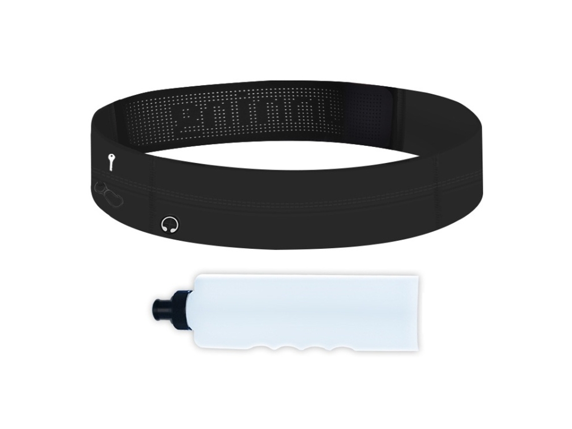 Lurelia Pochete Corrida, Invisível, Casaco Preto, Ideal Para Maratonas Ao Ar Livre, Compartimento Para Celular