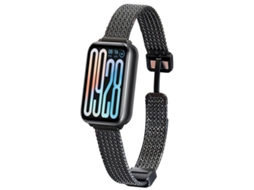 Bracelete para Redmi Watch 6 / 5 / 4 XIAOMOYU em aço inoxidável preto com fecho magnético