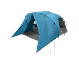 Barraca de Domo para 4 Pessoas Azul 455 X 252 X 178 Cm VIDAXL