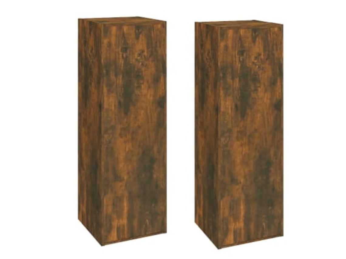 Tv Cabinet Set, Tv Cabinet Sets Vidaxl Marrom Madeira Processada (n/a)