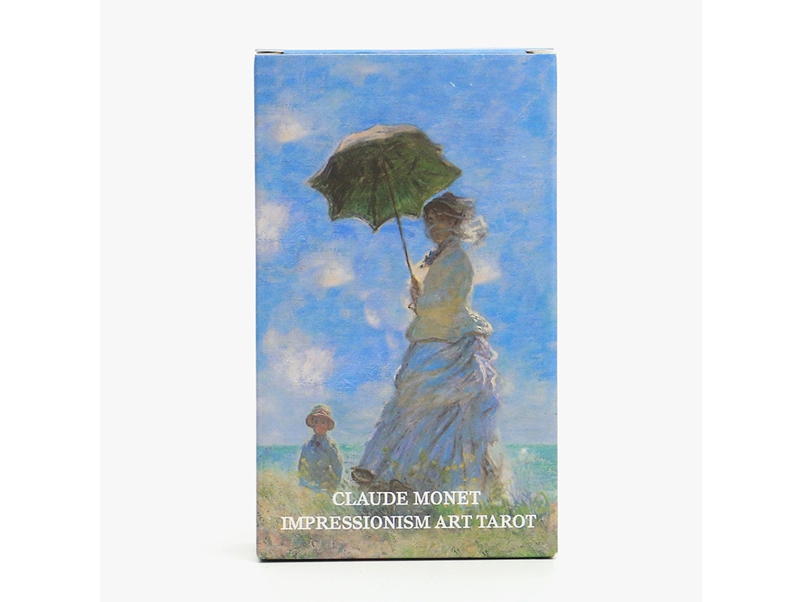 Tarô Impressionista De Monet - 78 Cartas, 12x7 Cm