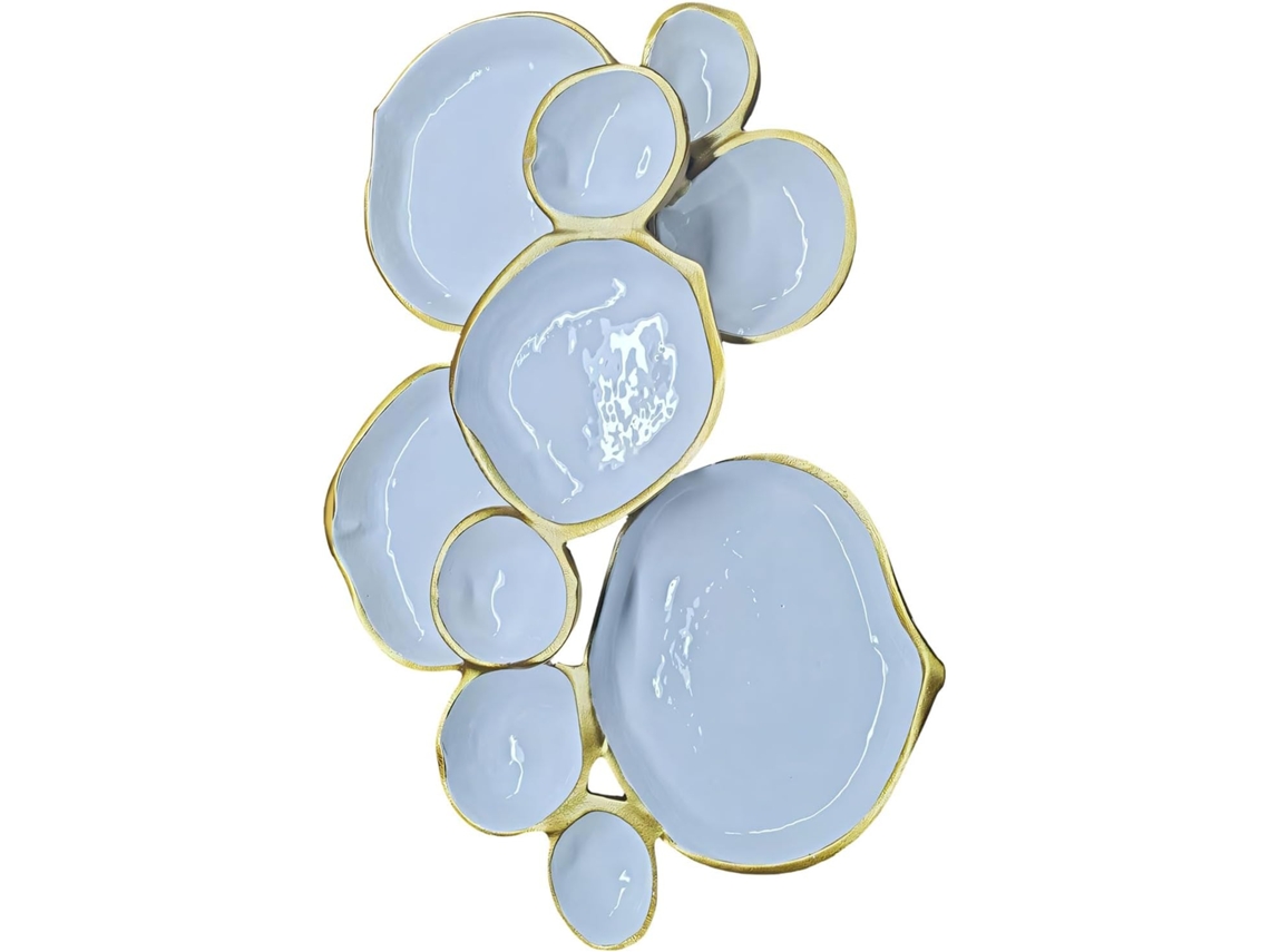 Conjunto De Servir Em Cerâmica Fina Com 9 Tigelas Interligadas, Ideal Para Ocasiões Elegantes E Uso Diário.