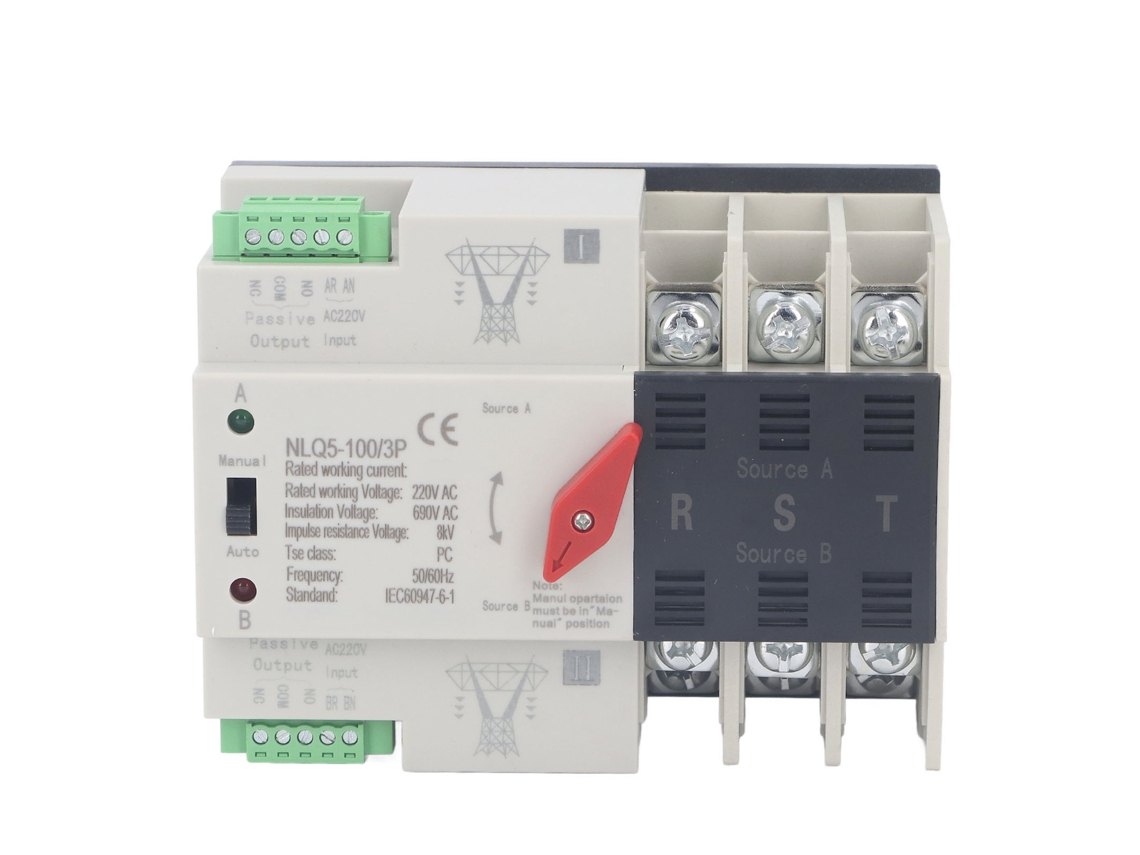Regulador Automático de Voltaje AVR5 3A6A 3Fases S/MARCA