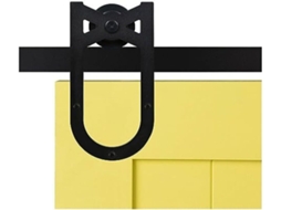 Kit de Ferragens para Porta de Celeiro Deslizante, 4 6 SFUSHOS