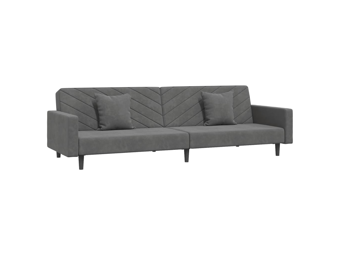 Sofa Bed, Sofa Beds Vidaxl Cinzeto Veludo (n/a)