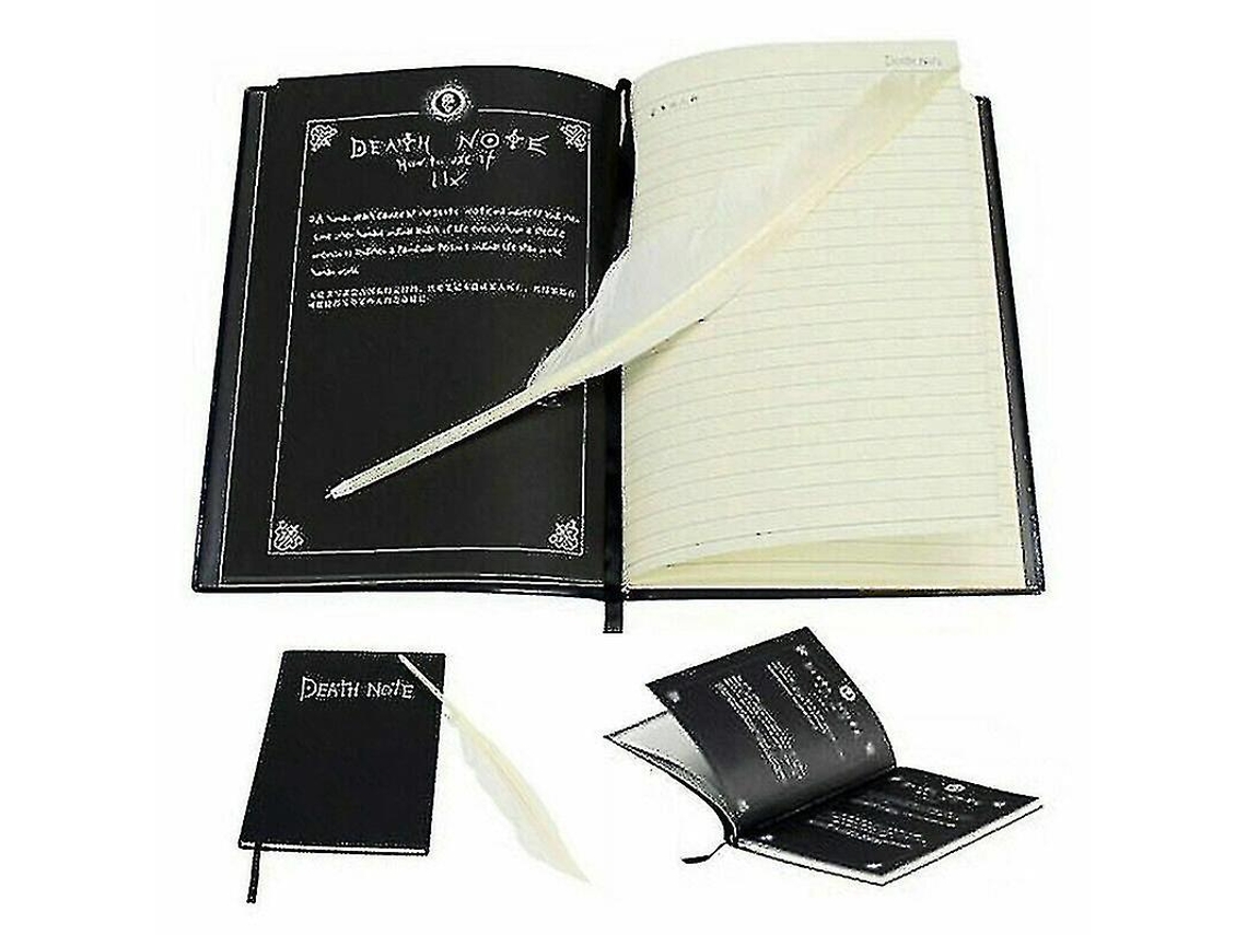 Caderno de Death Note de anime com caneta para cosplay Apresentador_tmall Slowmoose