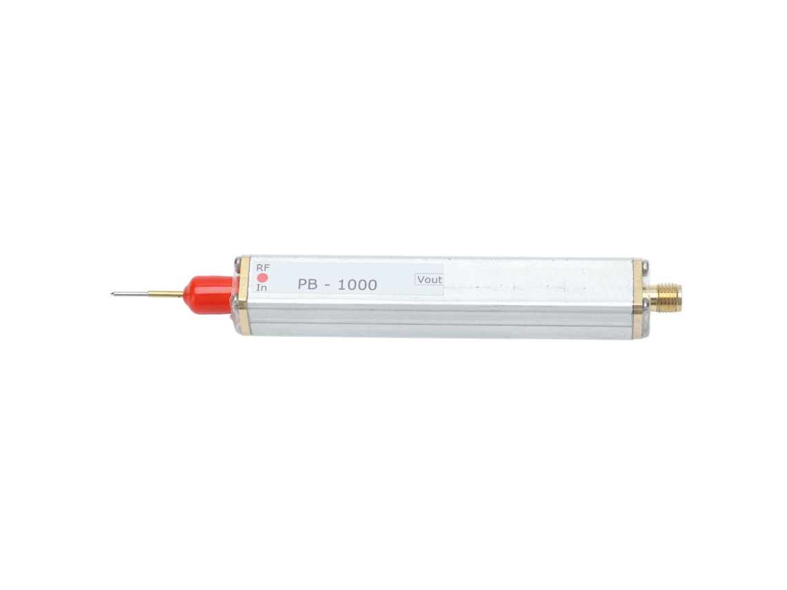 Filtro de liga de alumínio com ponta retrátil. Acessório eletrônico prático para ondas curtas primárias (100 kHz–3 GHz).
