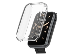 Aetheria capa Protetora Tpu Eletroplatada com Vidro Temperado para Xiaomi Band7 Pro Smartwatch