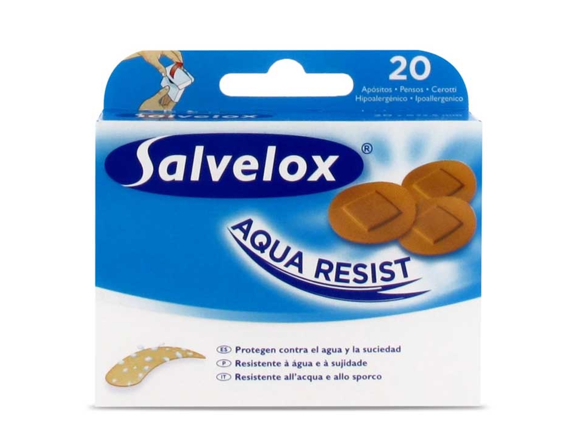 Salvelox Aqua Resist Oval 20 Peças