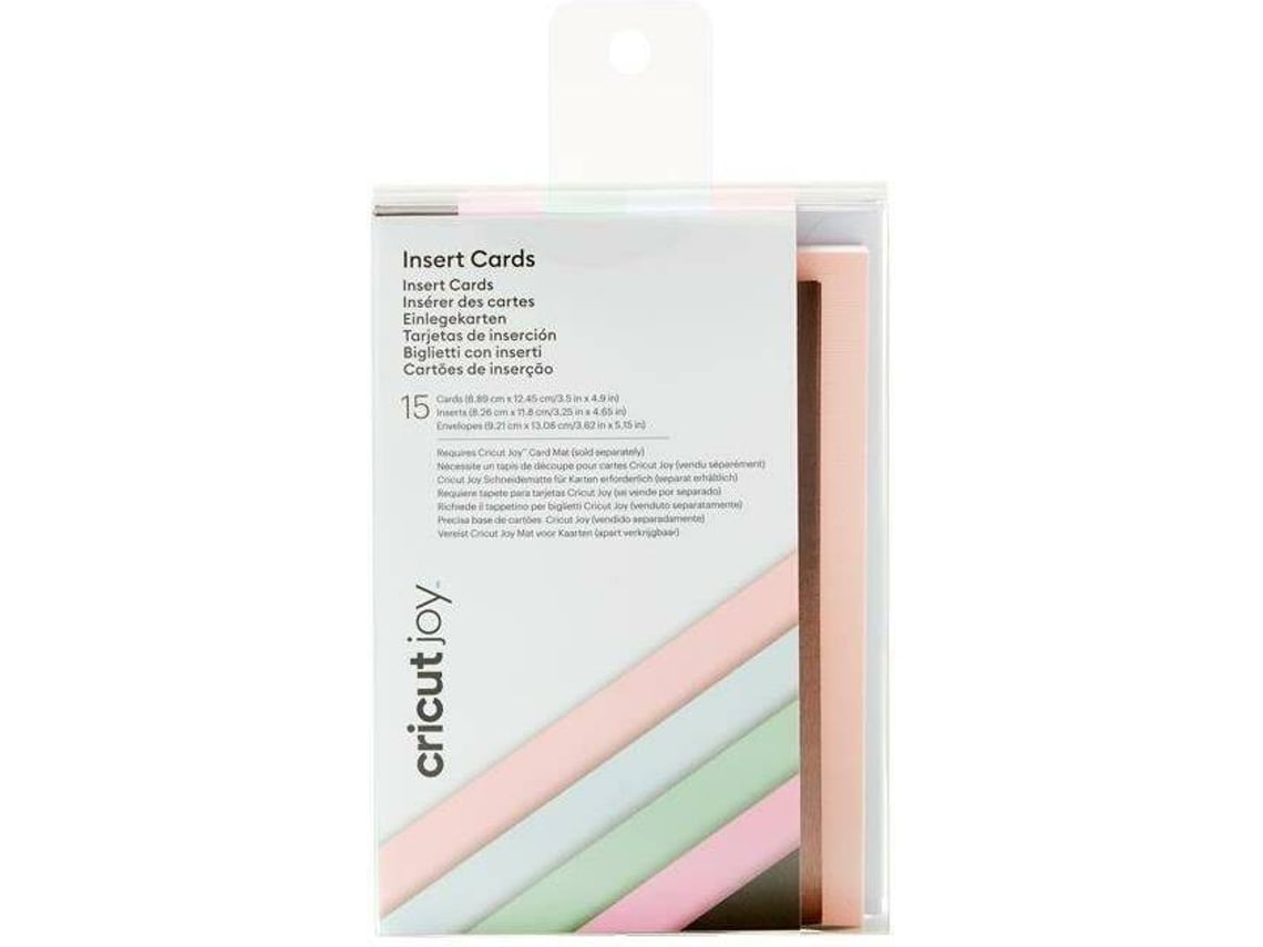 Cartões de Inserção CRICUT Joy Macarons A1M18 (15un)
