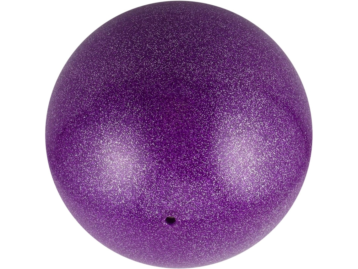 Bola de Ioga BESPORTBLE, Inflável, 18cm, Roxa, para Treinamento e Dança