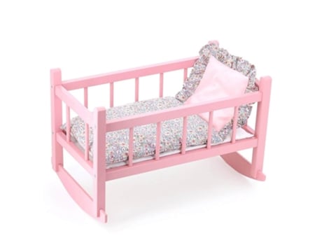 Cama PETITCOLLIN Madeira - Castanho - 41 x 24 x 28 cm)