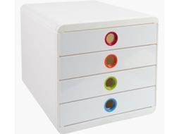 Gaveta de escritório EXACOMPTA 314398D branca