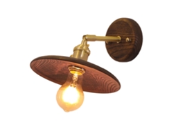 Rebe-lâmpada De Parede Vintage Industrial De Cobre Retro Aplique De Parede Para Dormitório Sala 110v