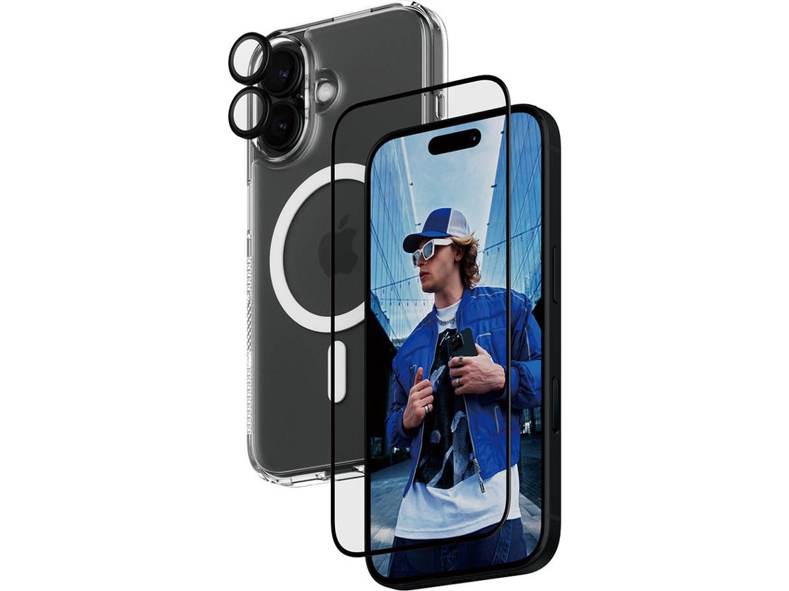 Pelicula de Vidro PANZERGLASS iPhone 16 (Outlet Caixa Aberta)