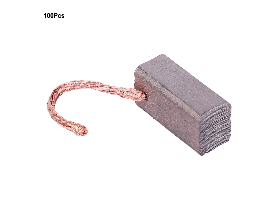 Kit De 100 Lâminas De Carbono Para Motor Cc Veículo Elétrico J432a 8x10x20mm