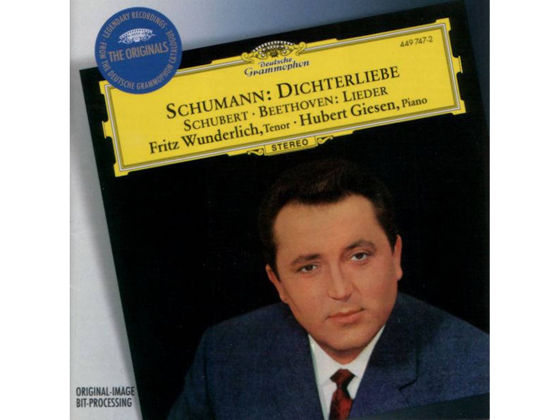 CD Schumann, Schubert, Beethoven - Fritz Wunderlich, Hubert Giesen - Fritz The Cat (Original Soundtrack Recording) (1CDs)