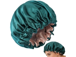 Touca De Banho Feminina Impermeável 2-camadas, Touca De Banho Reutilizável Para Cabelos Longos, Touca De Banho Elástica