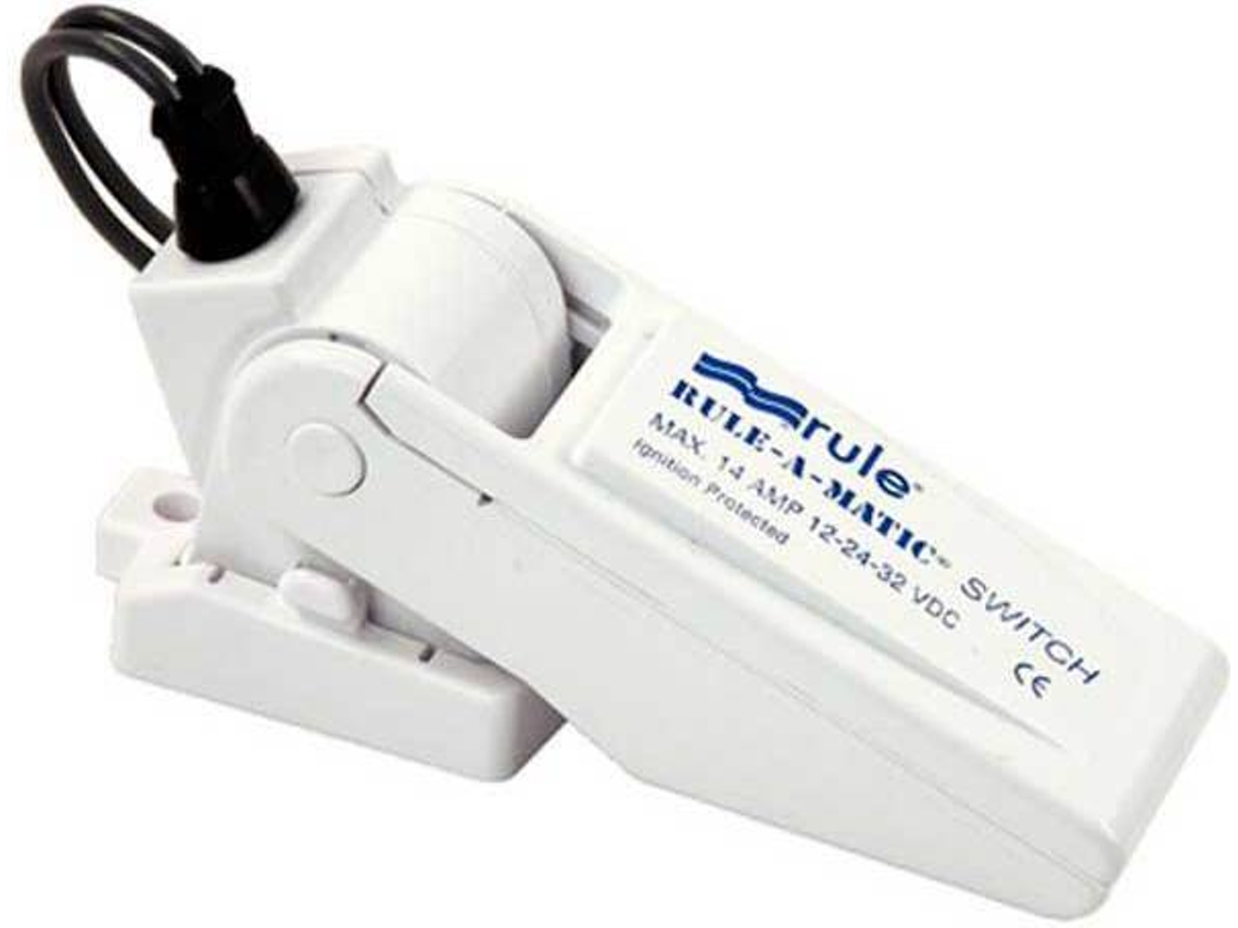 Interruptor RULE PUMPS Rule A Matic Float Branco