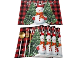 Natal Snowman Placemat*