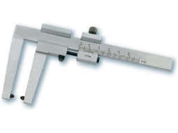 Paquímetro Vernier De 50 Mm Em Aço Inoxidável Para Medir A Espessura