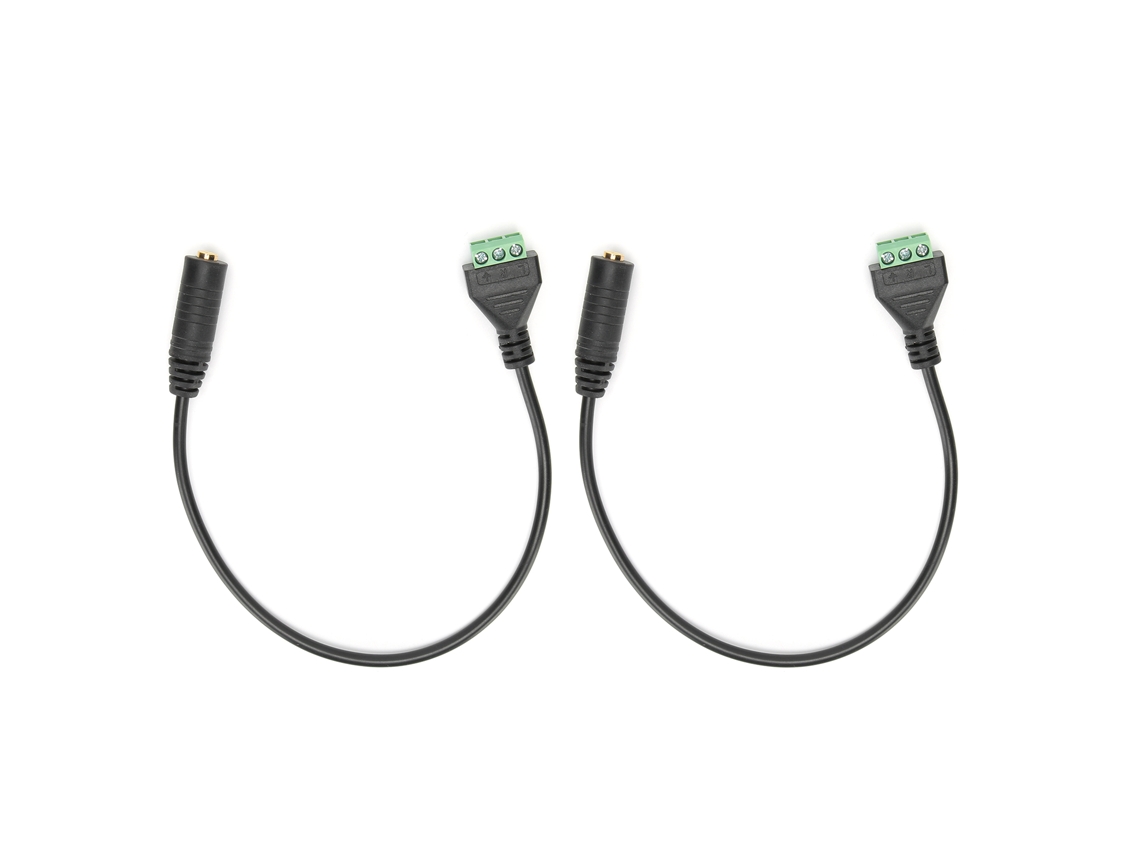 Cabo Conector Fêmea 3.5mm LAXISCREED Ouro Sem Solda