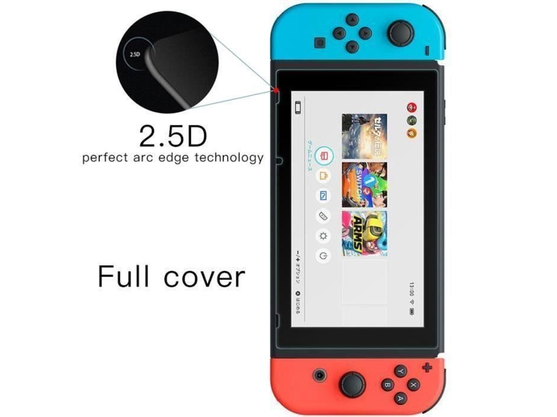 Película De Vidro Temperado Para Tela Compatível Com Nintendo Switch, Dureza 9h