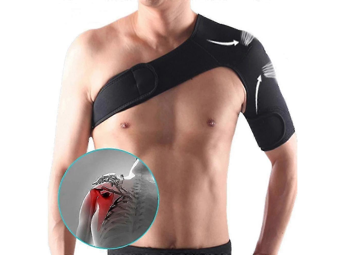 Faja de Soporte para Hombro Con Dislocación, Artritis Y Dolor, Ideal para Prevención Y Tratamiento de Lesiones Ombro Esquerdo