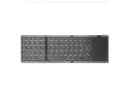 Teclado Bluetooth Dobrável com Touchpad, Compatível com Ios, Android, Windows TAISHENGDA