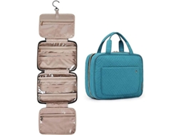 Bolsa De Toalhetes Com Gancho Para Viagem, Organizador Resistente À Água (rosa Bebê) Azul
